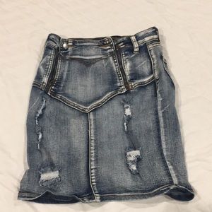 Jean skirt